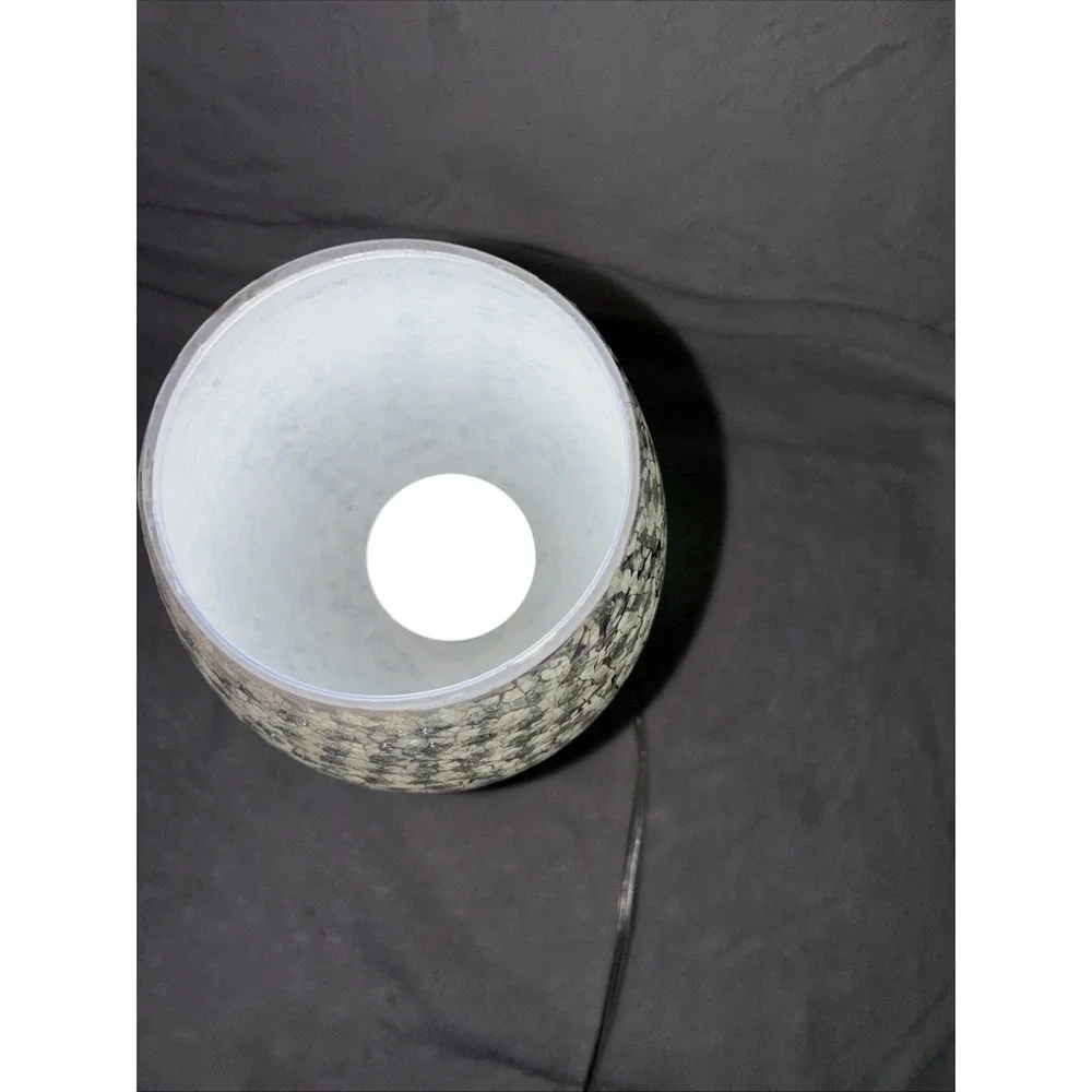 White Cross mosaic silver